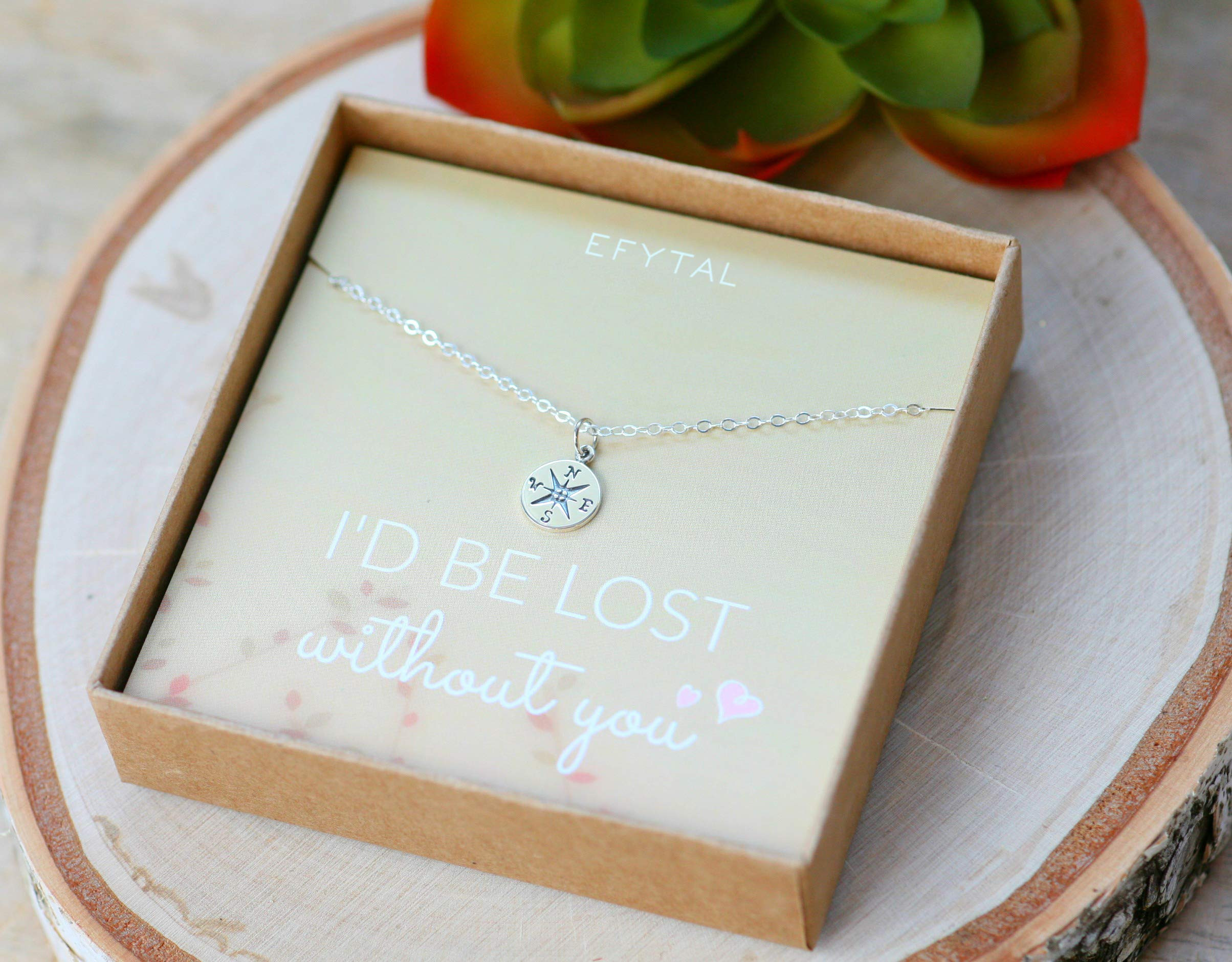 Jewelry Gift Ideas For Girlfriend
 EFYTAL Necklace Gift for Girlfriend Wife Sterling