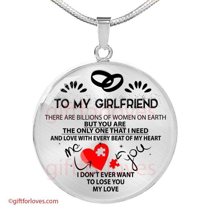 Jewelry Gift Ideas For Girlfriend
 Girlfriend Gift Girlfriend And Boyfriend Necklace Surprise