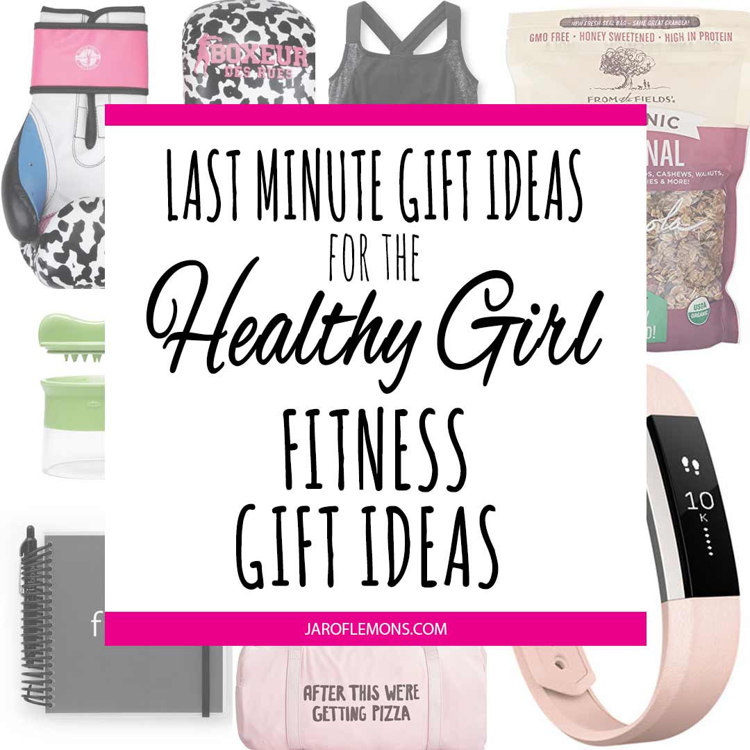 Last Minute Gift Ideas For Girlfriend
 last minute t ideas for the healthy girl Jar Lemons