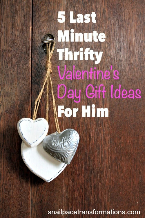 Last Minute Valentines Day Gift Ideas
 5 Last Minute Thrifty Valentine s Day Gift Ideas For Him