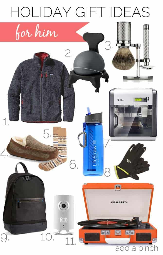 Outdoor Gift Ideas For Boys
 Holiday Gift Ideas for Him Add a Pinch