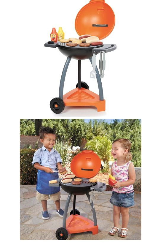 Outdoor Gift Ideas For Boys
 Kids Grill Set Toddler BBQ Gift Outdoor Indoor Food