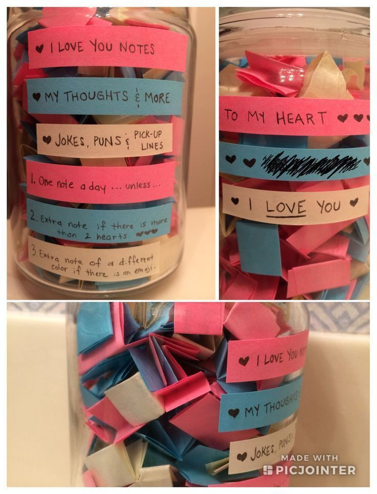 Surprise Gift Ideas For Boyfriend
 Jar Ideas