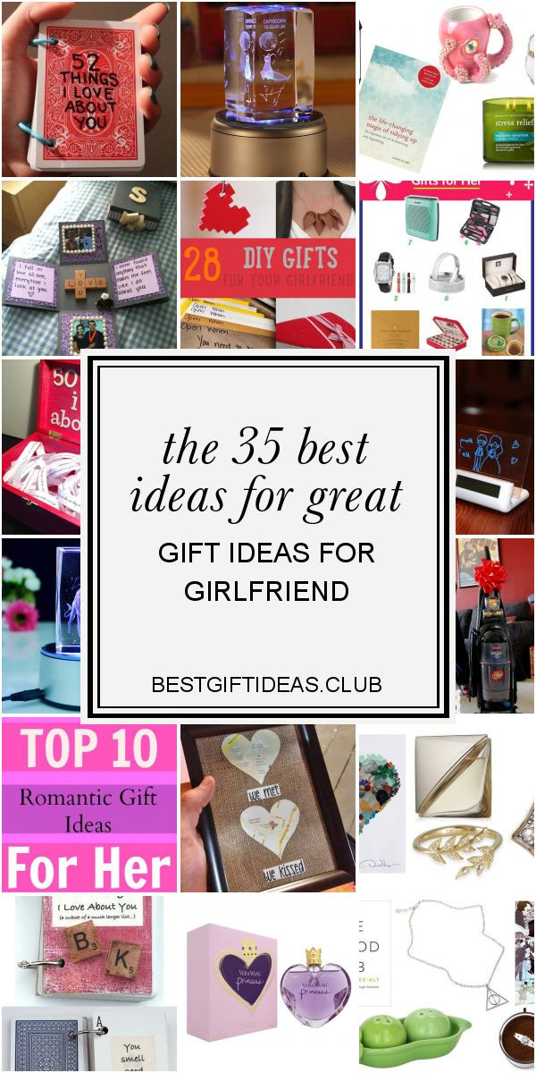 Sweet Gift Ideas For Girlfriend
 The 35 Best Ideas for Great Gift Ideas for Girlfriend in