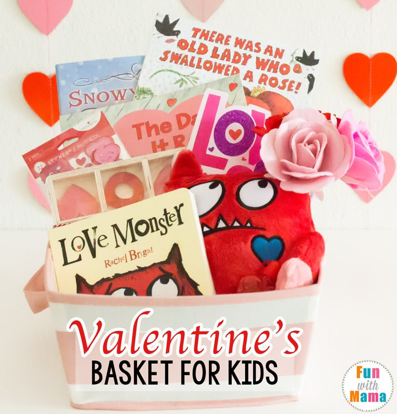 Toddler Valentine Gift Ideas
 Valentines Basket Valentine s Gifts For Kids Fun with Mama