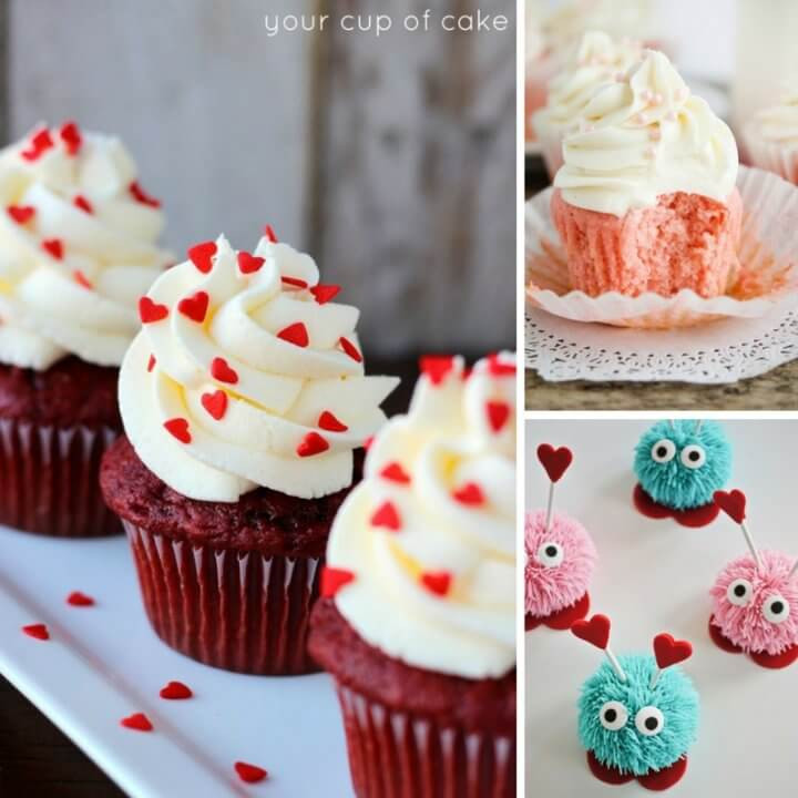 Valentine Cupcakes Pinterest
 20 Absolutely Gorgeous Valentine s Day Cupcakes In the