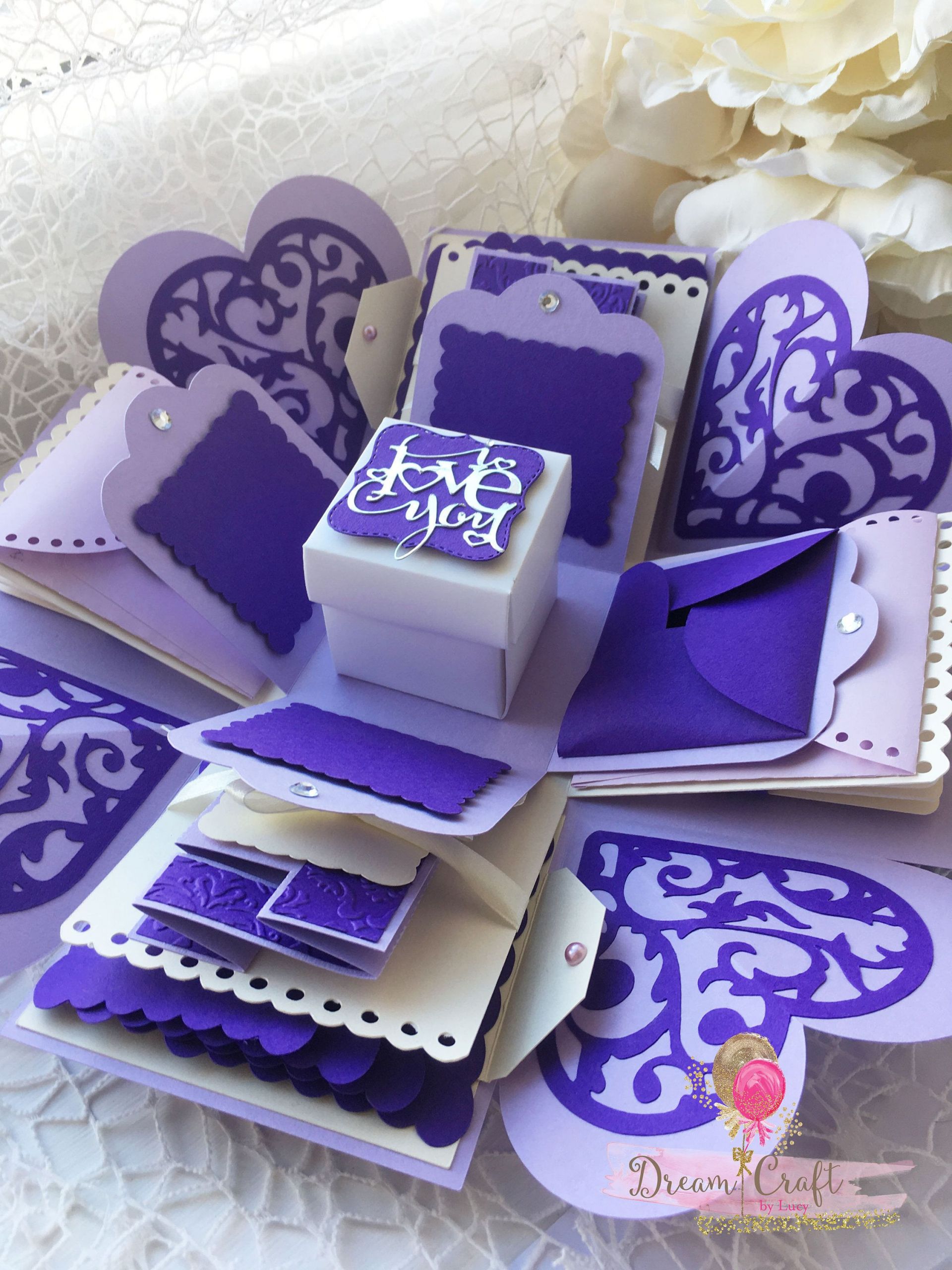 Valentine Day Gift Box Ideas
 Explosion Box Perfect t for Anniversary