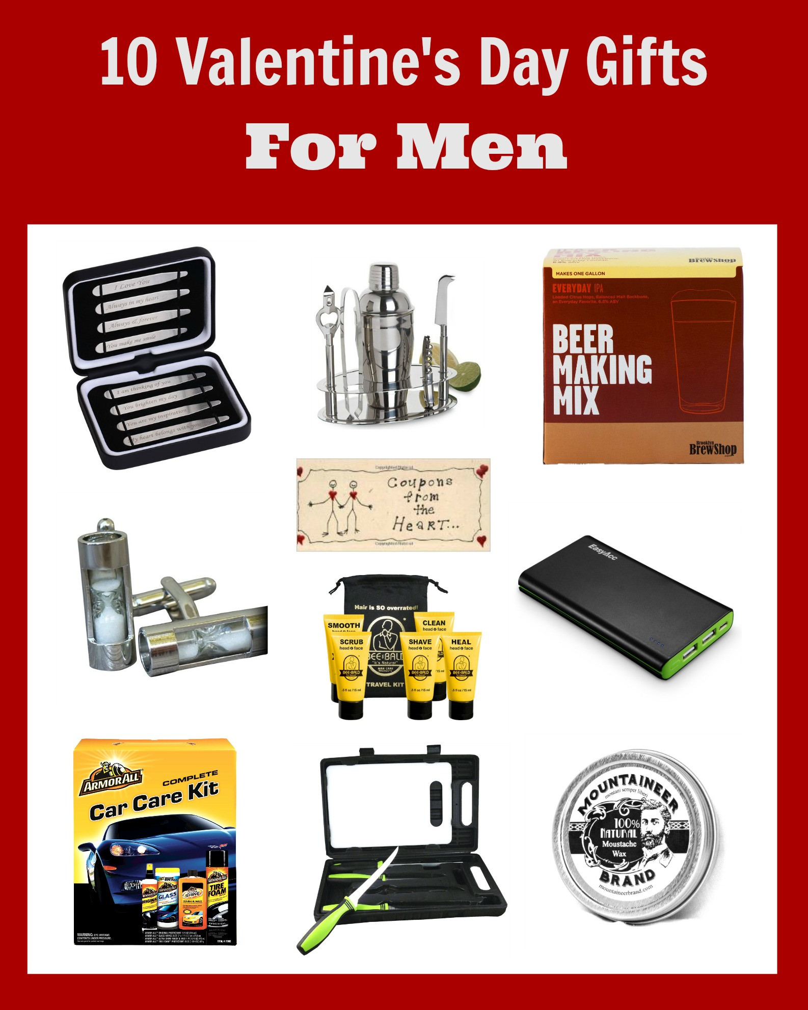 Valentine Day Gift Ideas For Men
 Valentine Gifts for Men Ideas They Will Love The