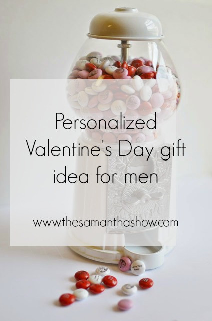 Valentine Day Gift Ideas For Men
 Personalized Valentine s Day t idea for men The