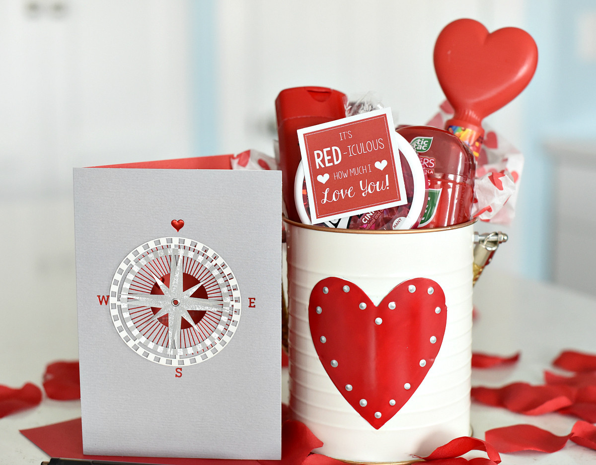 Valentine Day Gift Ideas Him
 Cute Valentine s Day Gift Idea RED iculous Basket