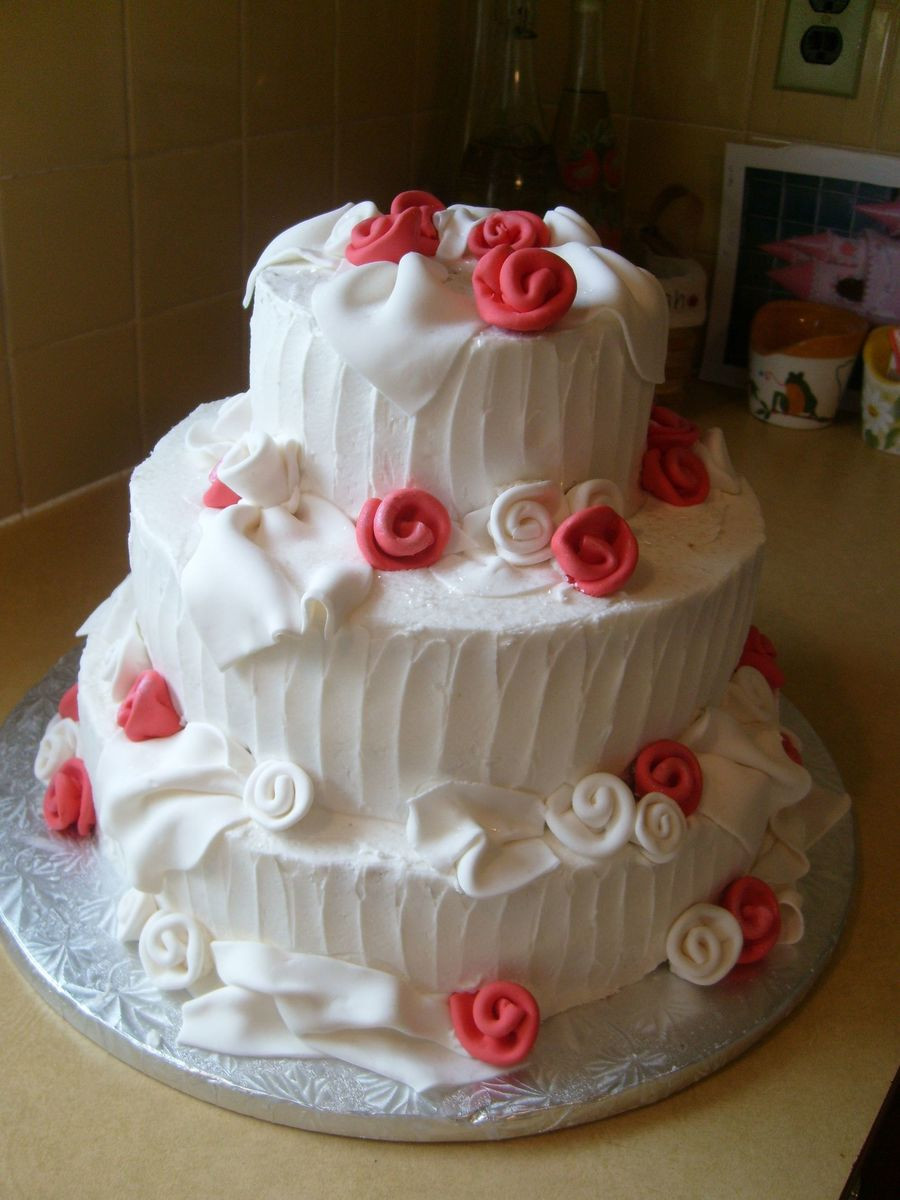 Valentine Day Wedding Cakes
 Valentine Wedding Cake CakeCentral