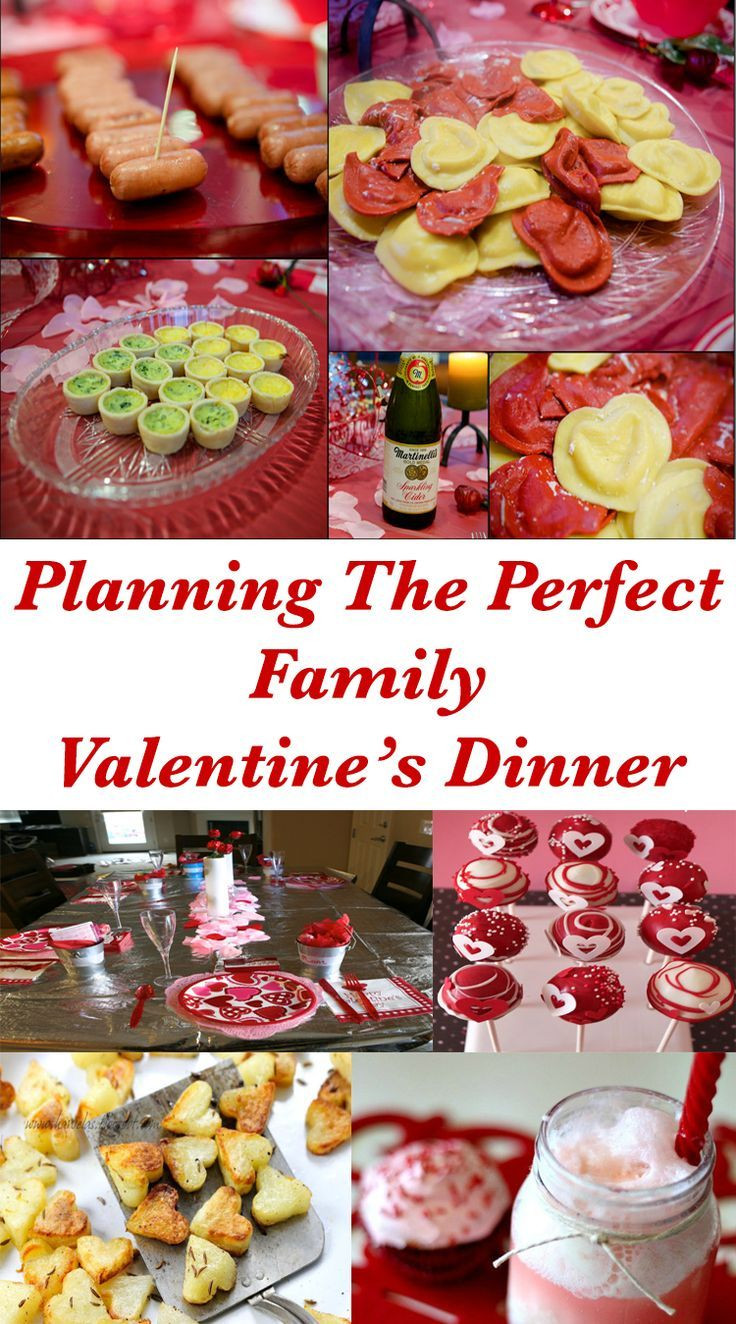 Valentine Dinner For Family
 Emmy Mom e Day at a Time Planning The Perfect Family