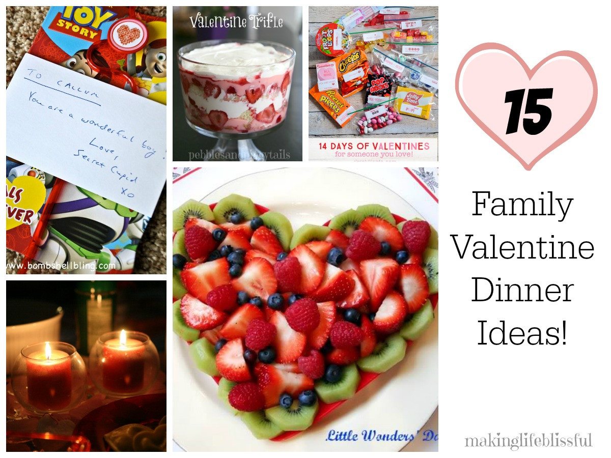 Valentine Dinner For Family
 Valentine Dinner Ideas for Families