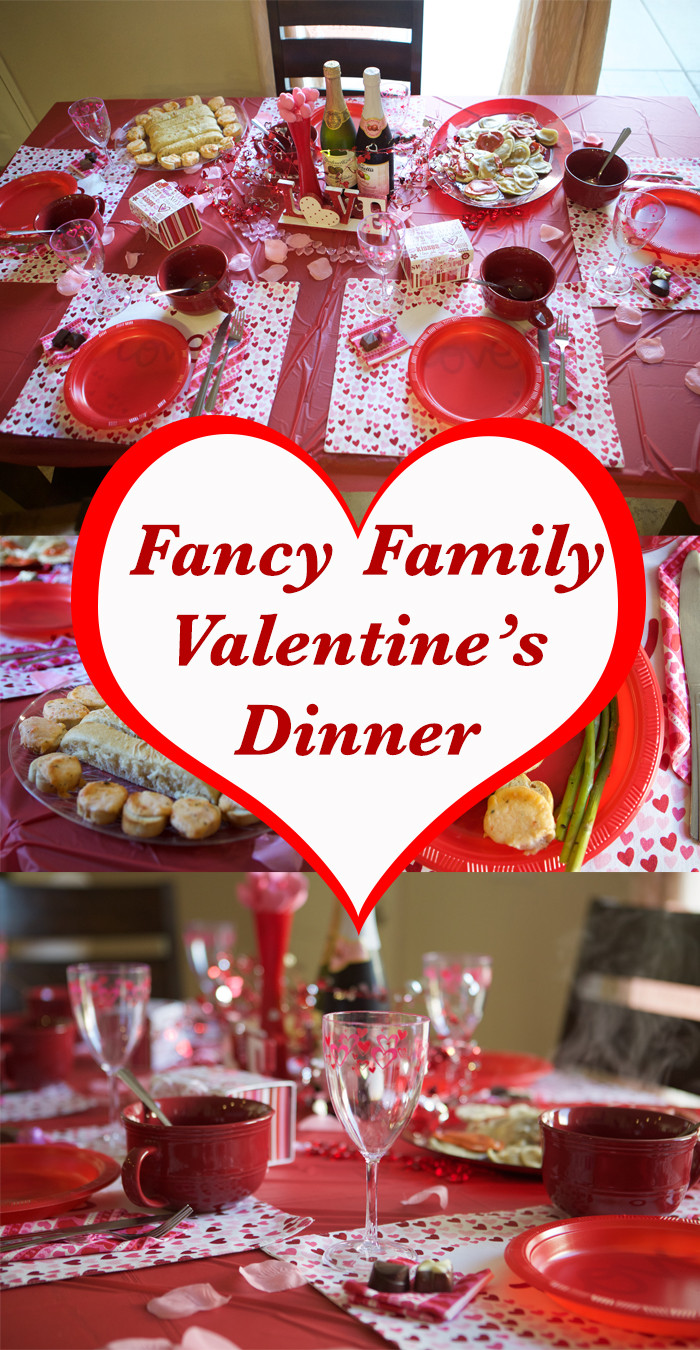 Valentine Dinner For Family
 Emmy Mom e Day at a Time Family Friendly Valentine Dinner