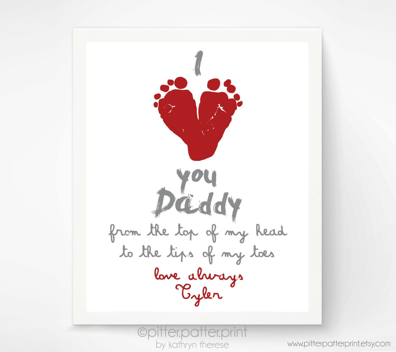 Valentine Gift Ideas For Dad
 Valentines Day Gift for New Dad I Love You by