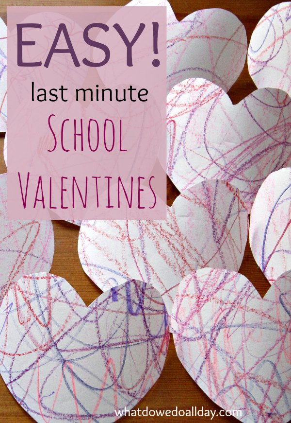 Valentine Gift Ideas For Kindergarten
 Easy Valentines for Your Preschool Friends