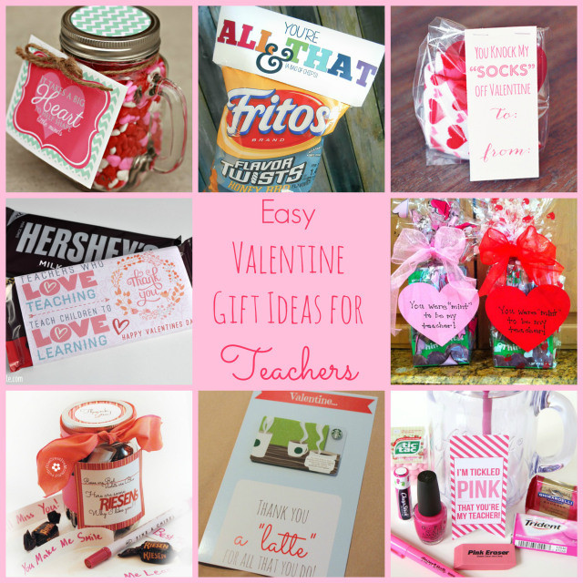 Valentine Gift Ideas For Teachers
 Easy Valentine Gift Ideas for the Teacher Happy Home Fairy