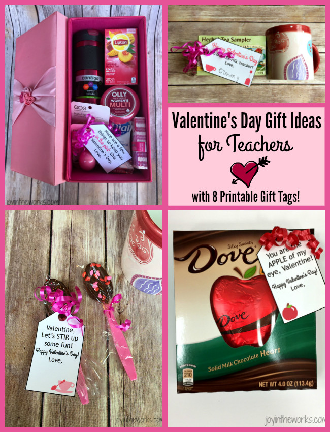 Valentine Gift Ideas For Teachers
 Valentine s Day Gift Ideas for Teachers Joy in the Works