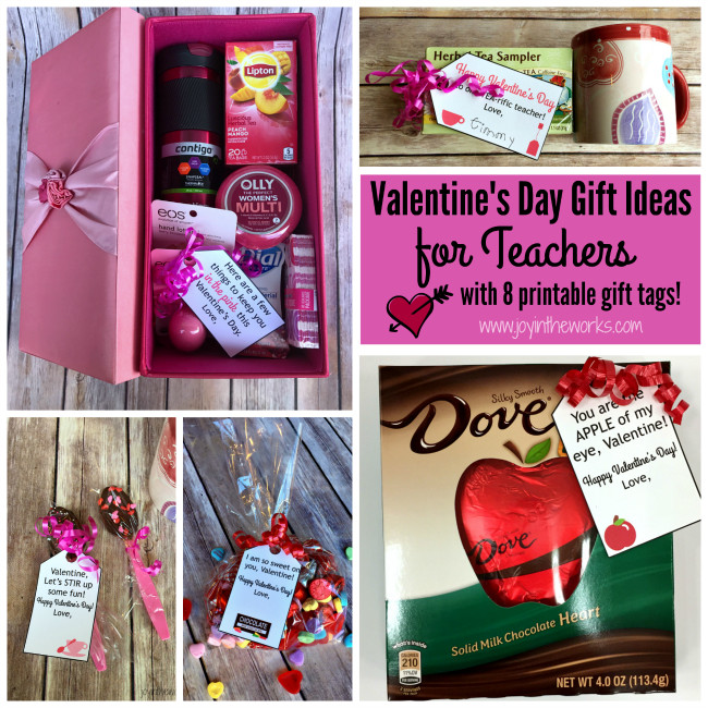 Valentine Gift Ideas For Teachers
 Valentine s Day Gift Ideas for Teachers Joy in the Works