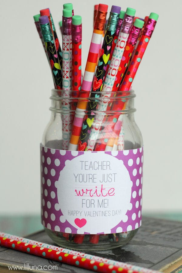 Valentine Gift Ideas For Teachers
 Valentines Teacher Gift