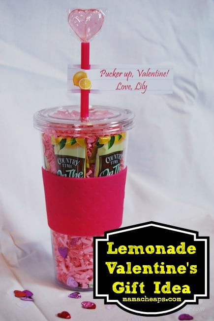 Valentine Gift Ideas For Teachers
 Lemonade Valentine s Gift Idea for Teachers