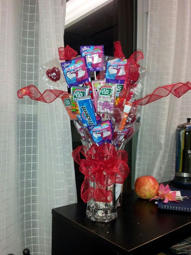 Valentine Gift Ideas For Teenage Daughter
 Bouquet for a teenage girl Food Pinterest