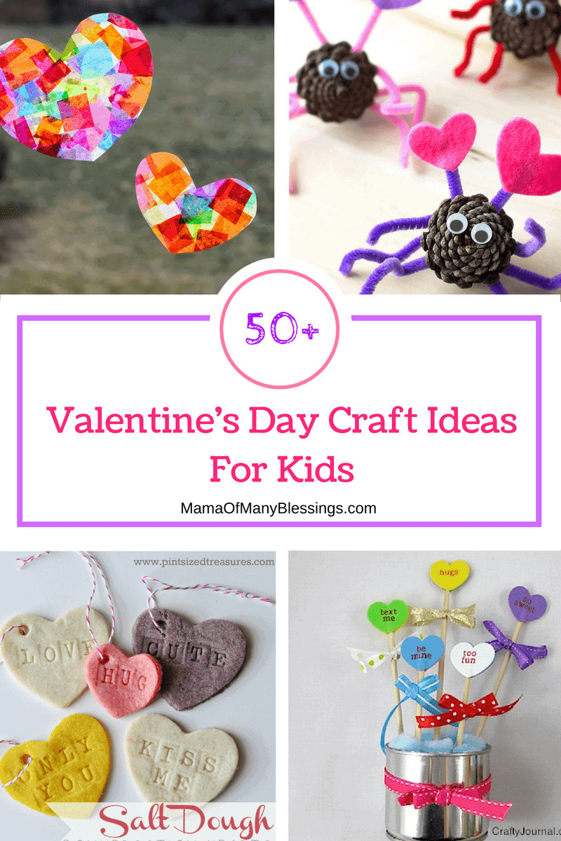 Valentine'S Day Craft Gift Ideas
 50 Awesome Quick and Easy Kids Craft Ideas for