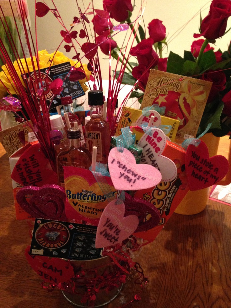 Valentine'S Day Gift Ideas For Fiance
 Cute Valentines day t for boyfriend a man bouquet