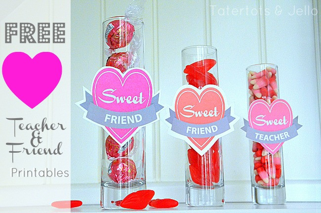 Valentine'S Day Gift Ideas For Friends
 Free Valentine Printables