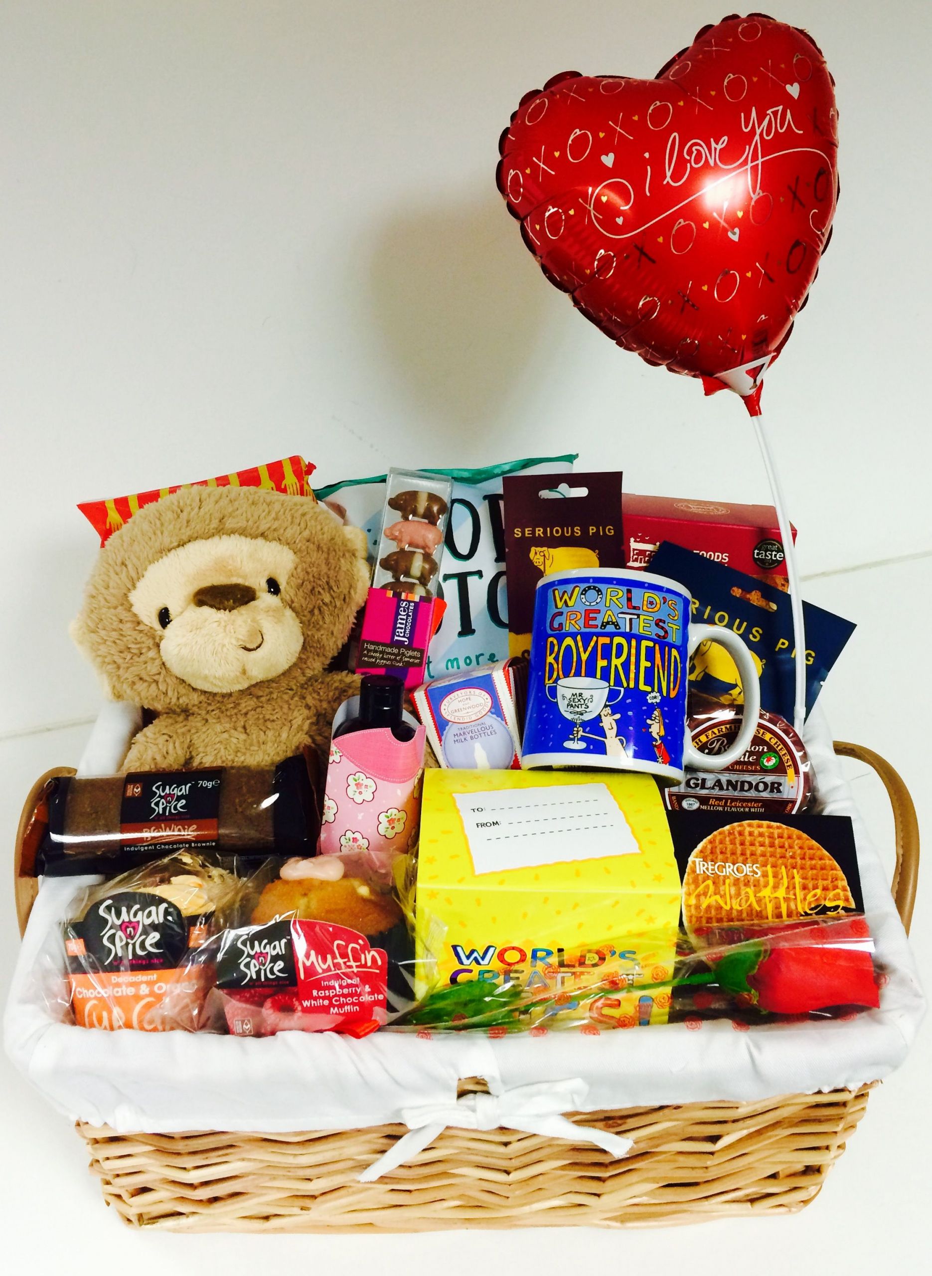 Valentine'S Day Gift Ideas For My Boyfriend
 Gift Basket Ideas For Boyfriend Anniversary Basket Poster