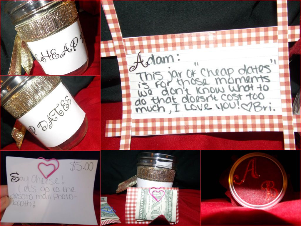 Valentine'S Day Gift Ideas For My Boyfriend
 Valentines Day t I made for my boyfriend "Cheap Date