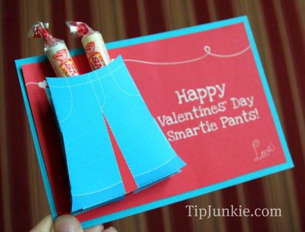 Valentines Day Cards With Candy
 Creative Valentine Cards For Kids Hative