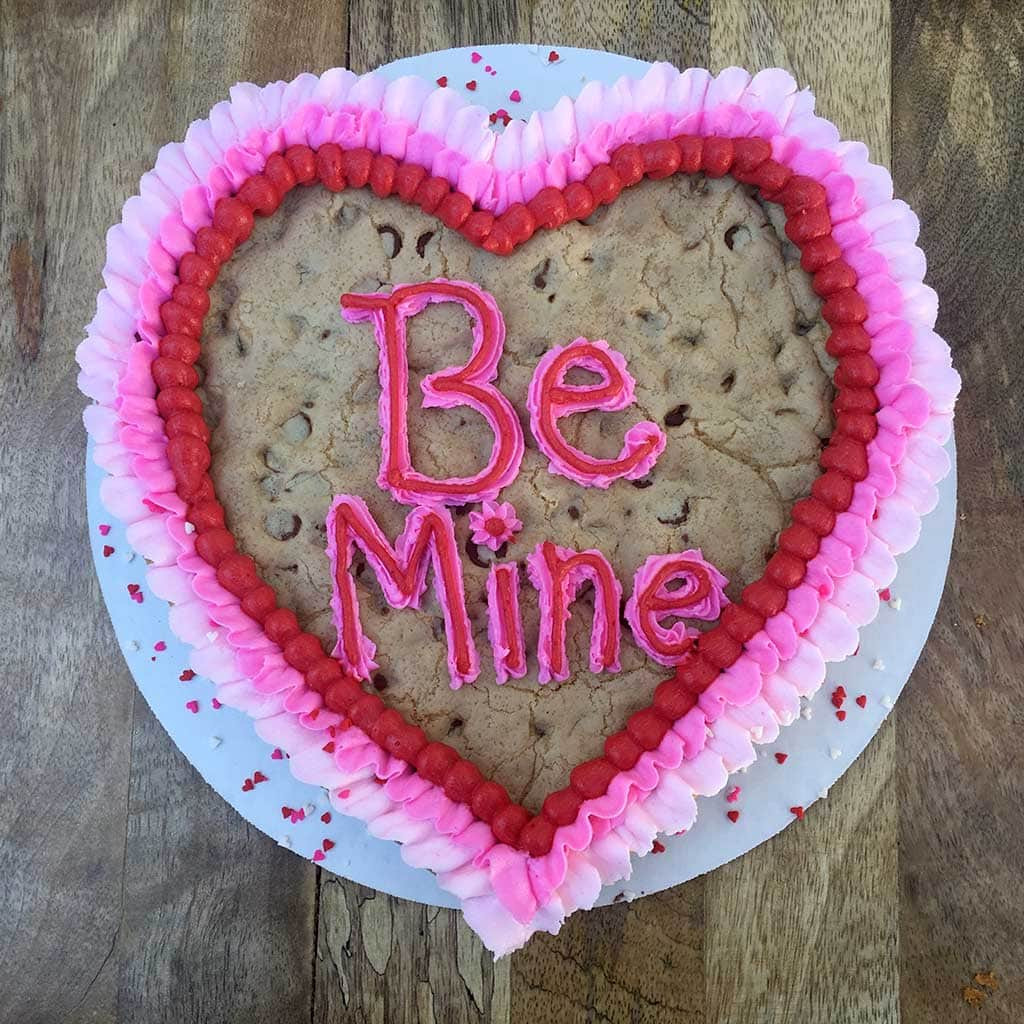 Valentines Day Cookie Cakes
 Valentine s Day Cookie Cake Delightful Dishes