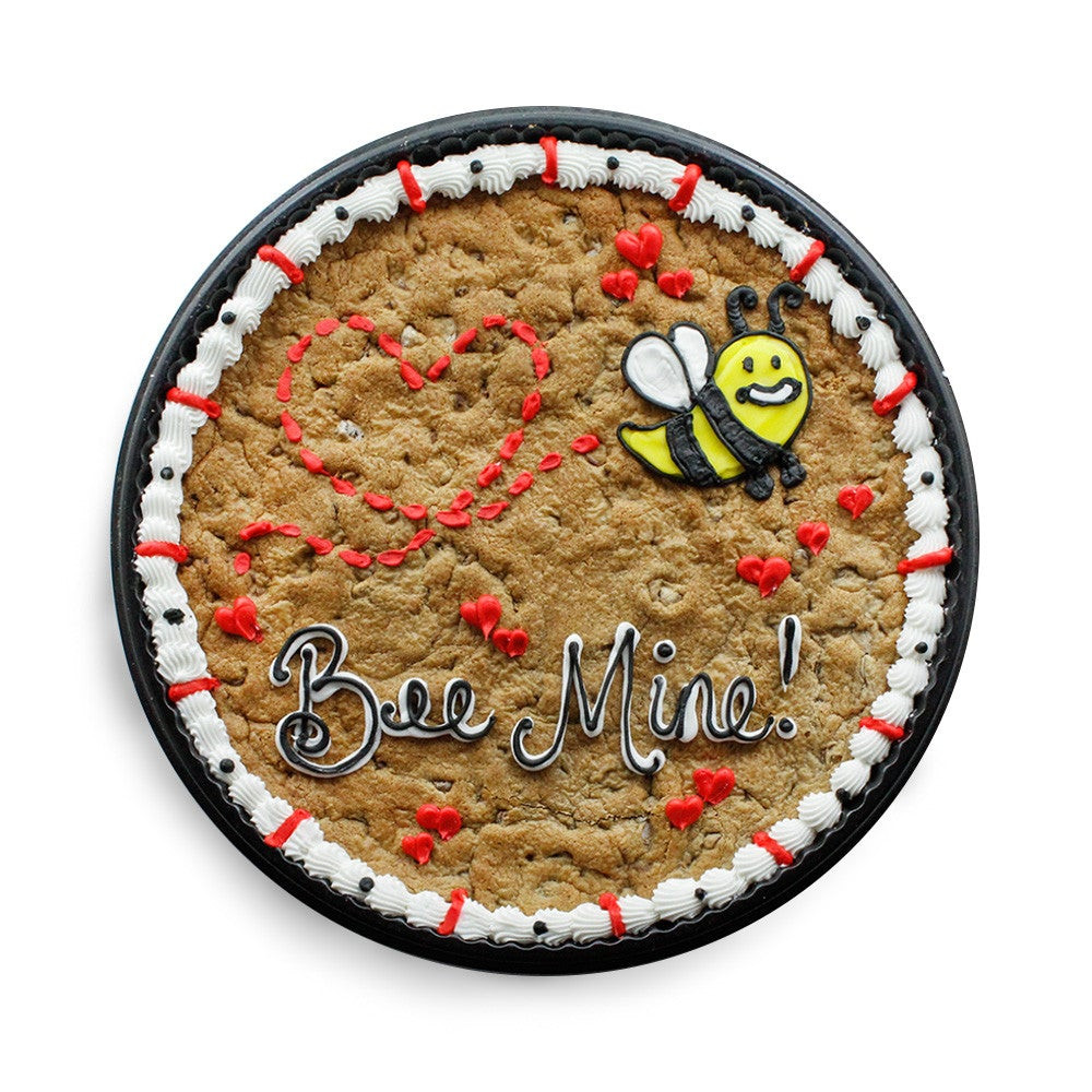 Valentines Day Cookie Cakes
 Bee Mine Valentine s Day Custom Custom Cookie Cake – The