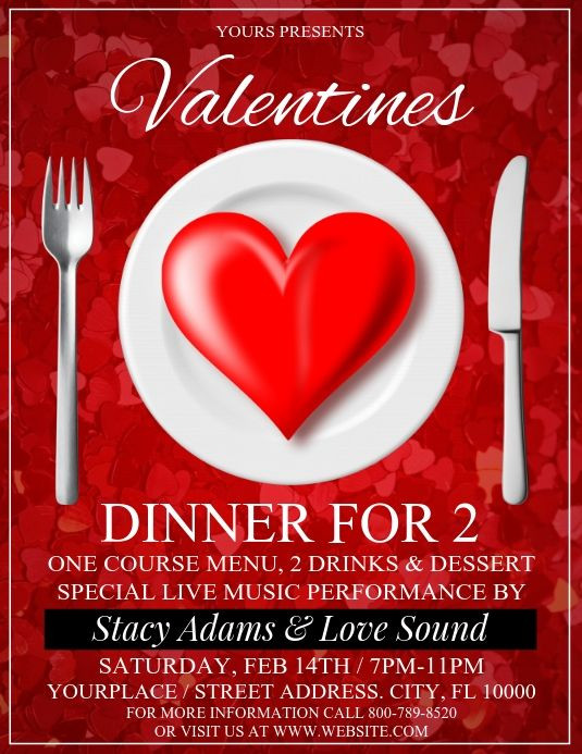 Valentines Day Dinner Specials
 Valentines Dinner Ads