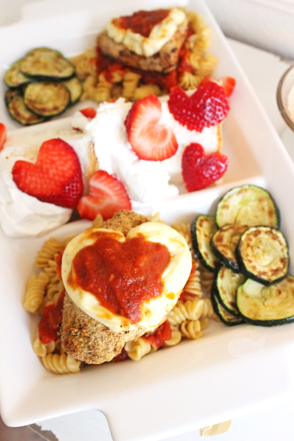 Valentines Day Dinners
 Cute Chicken Parmesan Valentine s Day Dinner Idea for Two