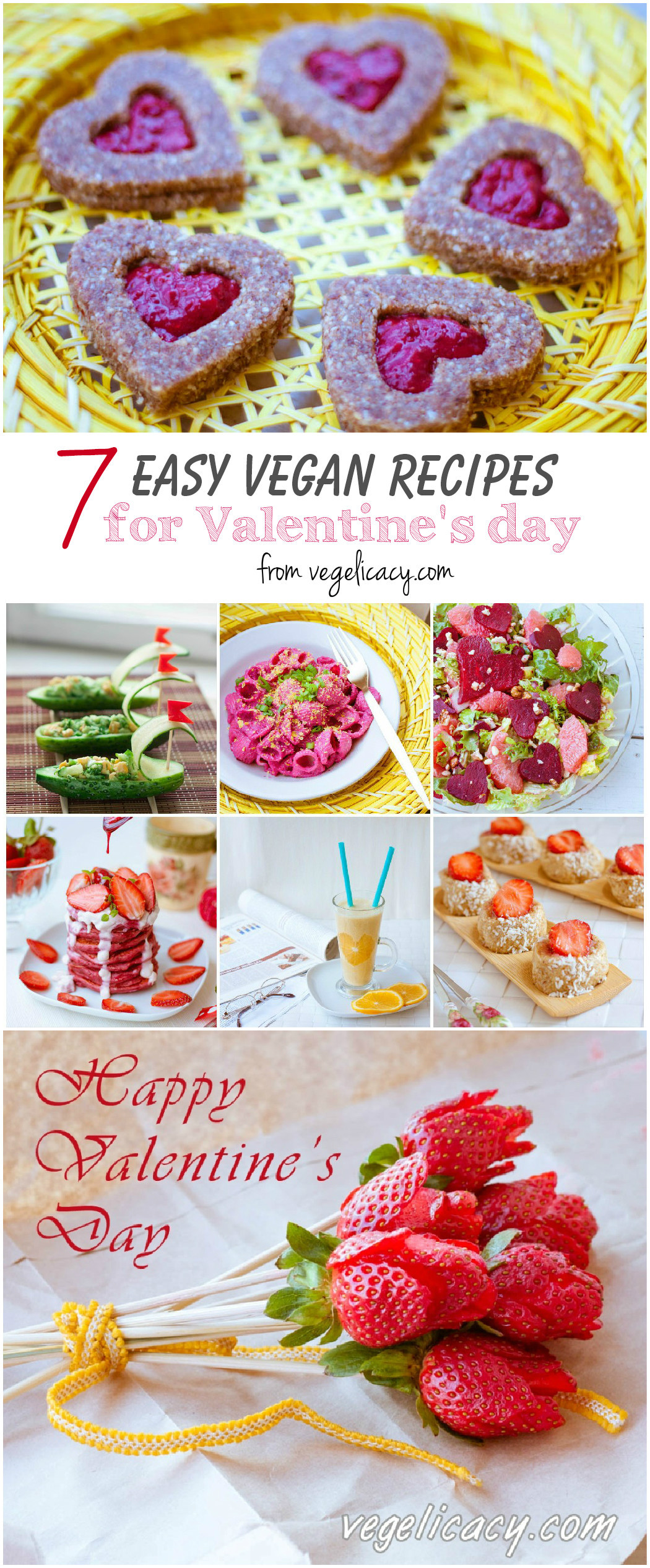 Vegetarian Valentine Day Recipes
 Top 7 easy vegan recipes for Valentine s day